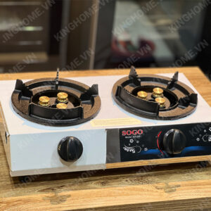 Bếp khè gas 2 lò bán công nghiệp SOGO GT-208S2-3DD (LHS 2 lò 3DD)