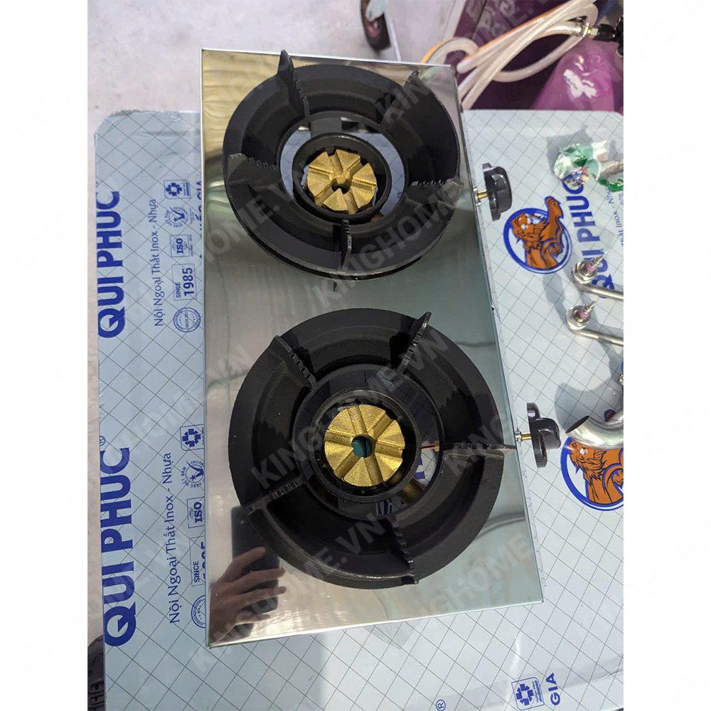 Bếp khè gas 2 lò bán công nghiệp SOGO GT-208S2 (LHS 2 lò)