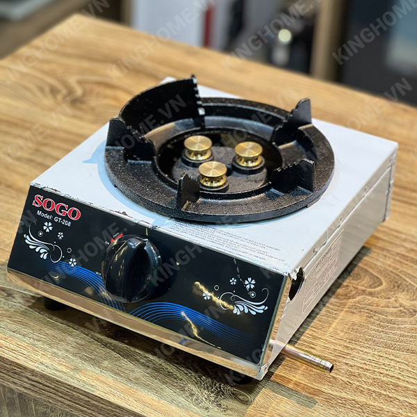 Bếp khè gas chuyên dụng Sogo GT-208S1-3DD ( LHS 1 Lò )